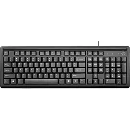 Клавіатура дротова HP 100, чорна