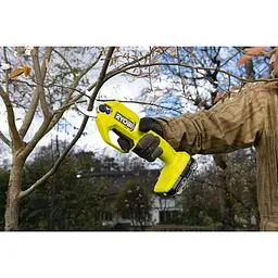 Секатор акумуляторний Ryobi RY18SCA-0 18В ONE+ без АКБ та ЗП 5133005024 - мініатюра 10