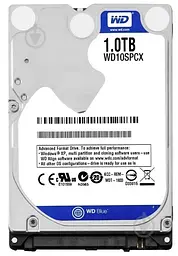 Жорсткий диск для ноутбуків 2.5" 1 TB Western Digital Blue (WD10SPCX) SATA3