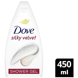 Гель для душу Dove Шовковистий оксамит 450 мл (8720181468438) - мініатюра 3