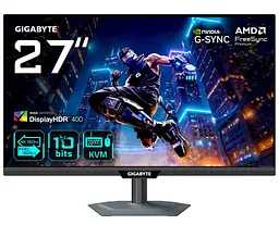 Монітор 27" Gigabyte M27UP Gaming Monitor UHD IPS 160Hz (M27UP EK)