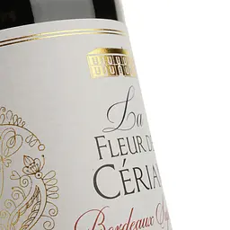 Вино Maison Bouey La Fleur de Cerian червоне сухе 0.75 л - мініатюра 3