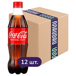 Упаковка напою Coca-Cola безалкогольний сильногазований 6 л (0.5 л х 12 шт.)