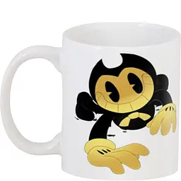Кухоль GeekLand Bendy and the Ink Machine Бенді та чорнильна машина BM .02.27 330 мл білий - мініатюра 3