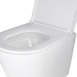 Унітаз підвісний Qtap Scorpio безободковий Ultra Quiet з сидінням Soft-close QT1433053EUQW, Білий - мініатюра 5