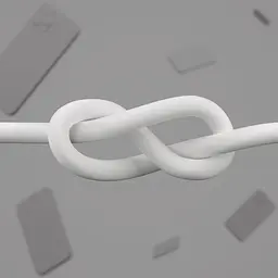 Кабель Belkin USB-A > Lightning заряджання/синхронізації 1м, силіконовий з кліпсою, білий teh0013625 - мініатюра 5