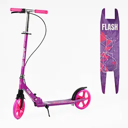 Самокат Best Scooter 88-102х54х12.5 см Фіолетовий 000283573 - мініатюра 7