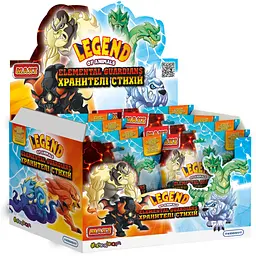 Стретч-іграшка Sbabam Legend of animals Максі - Хранителі стихій (162/CN23) - мініатюра 2