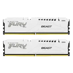 Оперативна пам'ять Kingston Fury 32GB (2x16GB) DDR5 5600MHz Beast White (ex.HyperX) (KF556C40BWK2-32)