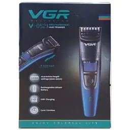 Чоловічий акумуляторний тример VGR V-052 для бороди з регульованою насадкою машинка для стрижки 5 Вт - мініатюра 8