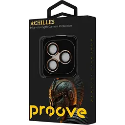 Захисне скло на камеру Proove Achilles для Apple iPhone 17 Pro/17 Pro Max Orange (CPPAIP17PM30) [156970] - мініатюра 2