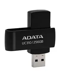 Флешка A-DATA USB 3.2 UC310 256Gb чорна - мініатюра 2