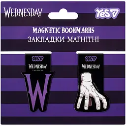 Закладки магнітні Yes Wednesday Thing 2 шт. висікання (708819)