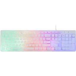 Клавіатура Vinga KB410 white - мініатюра 5
