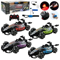 Радіокерована машинка-перевертень Spray Racing Car з ефектом диму та браслетом (JY-3003) в асортименті