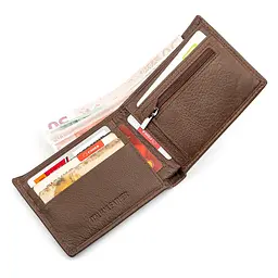 Чоловічий шкіряний гаманець (ST-1) ST Leather 11,5х9х2,5 см acs0015172 - мініатюра 3