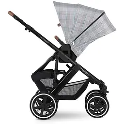 Універсальна коляска 2 в 1 ABC Design Salsa 4 Air Fashion чорна із сірим (1200228/2008) - мініатюра 2
