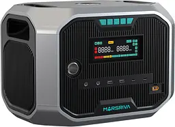 Зарядна станція Marsriva MP12 (1310 Вт/г) 1200W UPS, MPPT, LiFePO4, BT Speaker/FM/Mic, Wir.Charg.15W - мініатюра 3