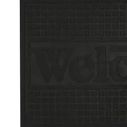Килимок придверний Eco Fabric Welcome без кромки чорний 45 х 75 см (4575-010) - мініатюра 8