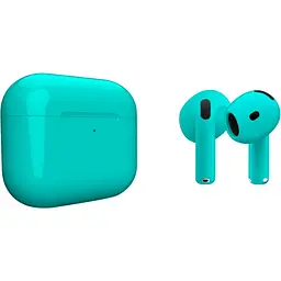 Навушники Apple AirPods 4 ANC Tiffany Blue Gloss (MXP93) [119267] - мініатюра 1