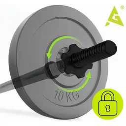 Гриф для штанги прямий Actiget 180 см 25 мм ACT0011 - мініатюра 11