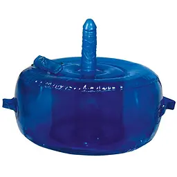 Orion Sit Love Vibrating Chair - Надувний пуф з вібратором, 16х4 см (синій)