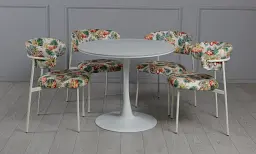 Стіл Prestol Шарм 900x900x750 білий - мініатюра 4