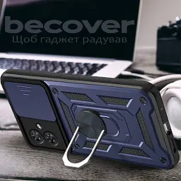 Панель BeCover Military для Motorola Moto G55 Blue (713057) - мініатюра 2