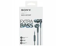 Наушники Sony MDR-XB75AP Black