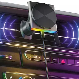 Автотримач із бездротовою зарядкою Proove Neostorm Qi2 15W Gray (WHNS15002003) [167448] - мініатюра 3