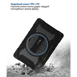Чохол до планшета BeCover Horizontal handle Samsung Galaxy Tab S10 FE Plus (SM-X620/SM-X626) 13.1" Black (714568) - мініатюра 5
