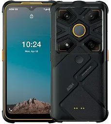 Смартфон AGM Glory G1S 8/128Gb Black-Orange Night Vision (Global)