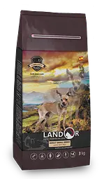 Сухий корм Landor Adult Small Breed Lamb&Rice Ландор для дорослих собак дрібних порід Ягня з рисом 3 кг