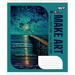 Зошит шкільний Yes Make art А5 18 аркуша клітинка 25 шт. (768624) - мініатюра 5