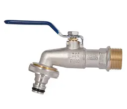 Кран кульовий для поливу Thermo Alliance Standart 3/4" З ручка-важіль SD140W20 - мініатюра 2