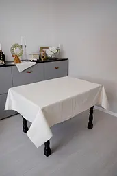 Скатертина 132х120 см Перлина WhiteПРОВАНС (037592) - мініатюра 6