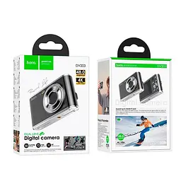 Фотокамера HOCO Dual-lens digital camera DV203 |48MP, 30fps/1920p, 2.8" IPS HD| - мініатюра 2