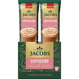Кавовий напій Jacobs Unsweetened Cappuccino без цукру 14 г х 10 шт. - мініатюра 2
