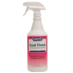 Засіб-спрей Davis Coat Finish ДЕВІС КОУТ ФІНІШ для відновлення шерсті у собак і котів 946 мл (CF32)