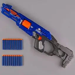 Дитячий Іграшковий Бластер із М'якими кулями Присосками Blaze Storm - мініатюра 4