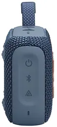 Портативна акустика JBL Go 4 Blue (JBLGO4BLU) (6980794) - мініатюра 8