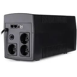 Пристрій безперебійного живлення Vinga LED 1200VA plastic case with USB (VPE-1200PU) - мініатюра 4