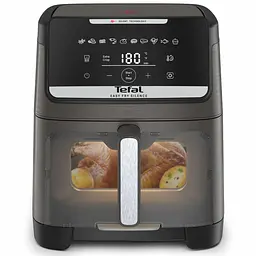 Tefal Мультипіч Tefal Easy Fry Silence XXL, 1800Вт, чаша-7, сенсорне керув., 10 програм, з віконцем, пластик, темно-сірий