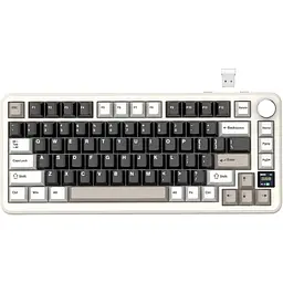Клавіатура Attack Shark X85 Pro RGB Linear Blueberry Switches Wireless Cheese White (AS-6972792471099-CW) [166721]