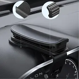 Тримач в машину Baseus Big Mouth Pro Car Mount чорний (29241 black) - мініатюра 7