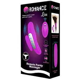 Трусики Baile Ly Romance Lisa Remote Panty Massager Purple Вібровкладка в, 9.5х3 см фіолетовий - мініатюра 9