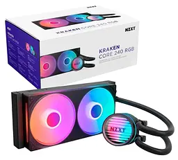 СВО NZXT Kraken Core 240 Black RGB (RL-KR24C-B1) - мініатюра 5