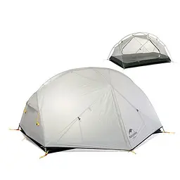 Намет двомісний Naturehike Mongar (NH17T007-M) сiрий