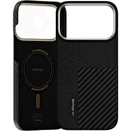 Чохол Benks Montage ArmorAir Kevlar Case 600D/1500D Magnetic для Apple iPhone 17 Pro Max Black [145681] - мініатюра 2