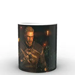 Кухоль GeekLand The Witcher Відьмак постер TW.02.019 330 мл білий - мініатюра 3